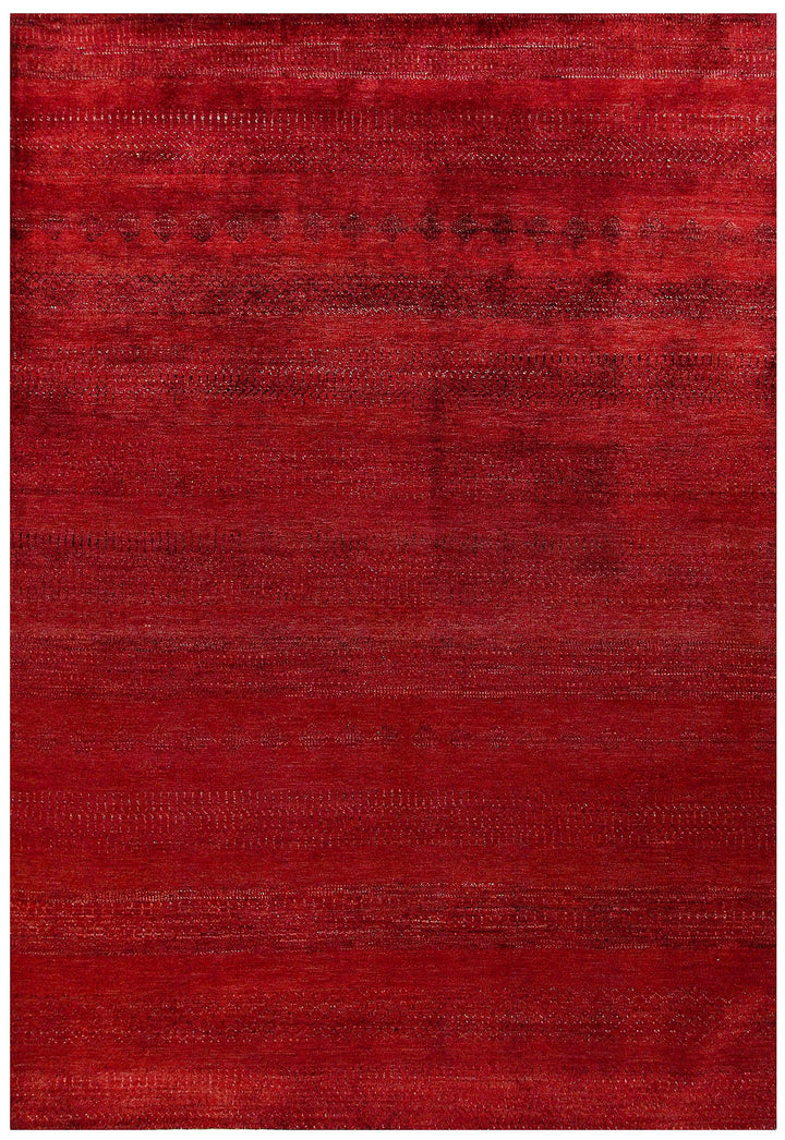 Firebrick Gabbeh 5' 7 x 8' - No. 55887 - ALRUG Rug Store