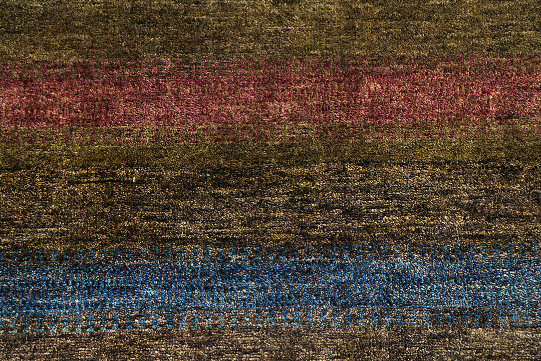 Multi Colored Gabbeh 5'  3" x 8' " - No. QA28059