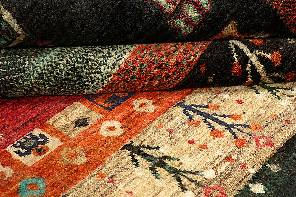 Multi Colored Gabbeh 5' 7 x 7' 11 - No. 55889 - ALRUG Rug Store