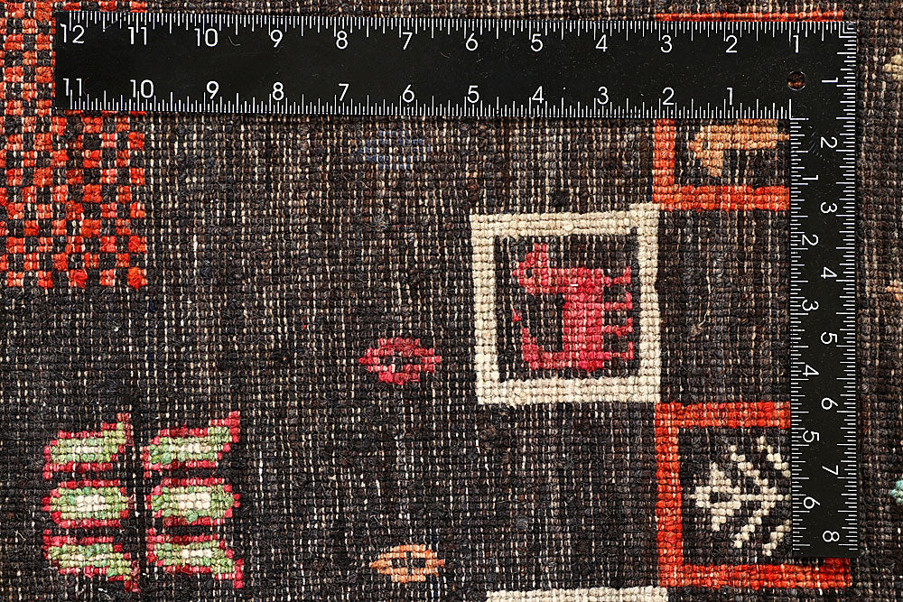 Multi Colored Gabbeh 5' 7 x 7' 11 - No. 55889 - ALRUG Rug Store