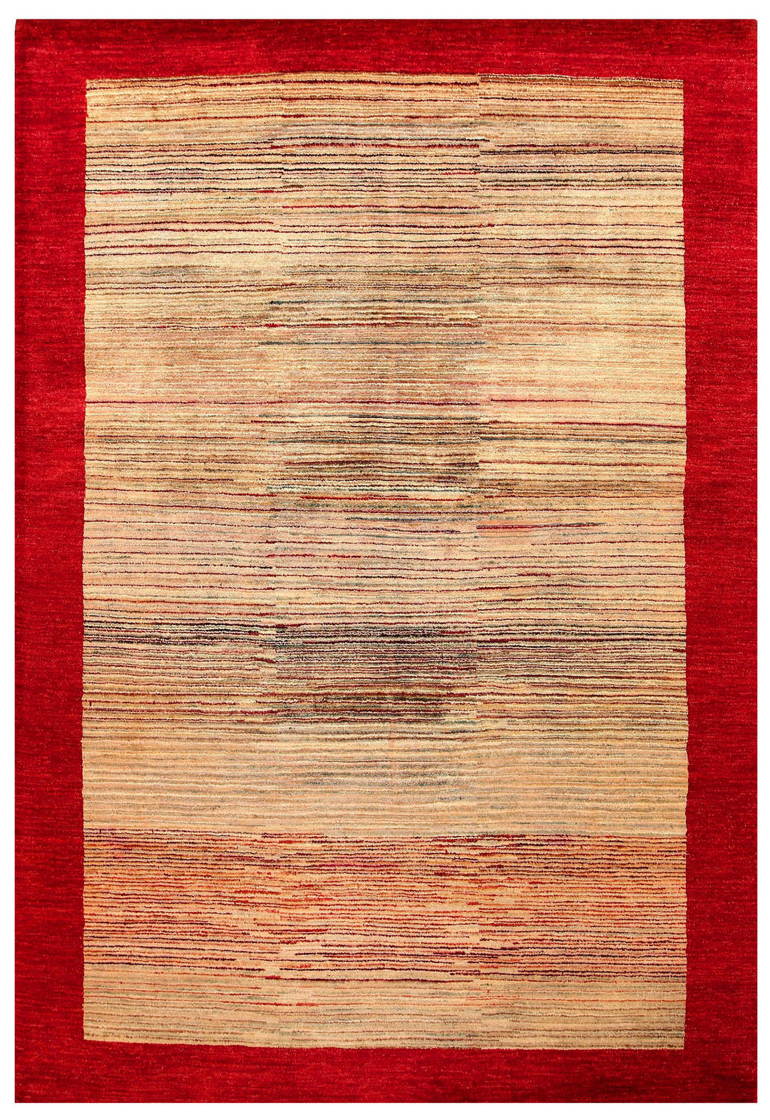 Multi Colored Gabbeh 5' 7 x 8' 4 - No. 55890 - ALRUG Rug Store