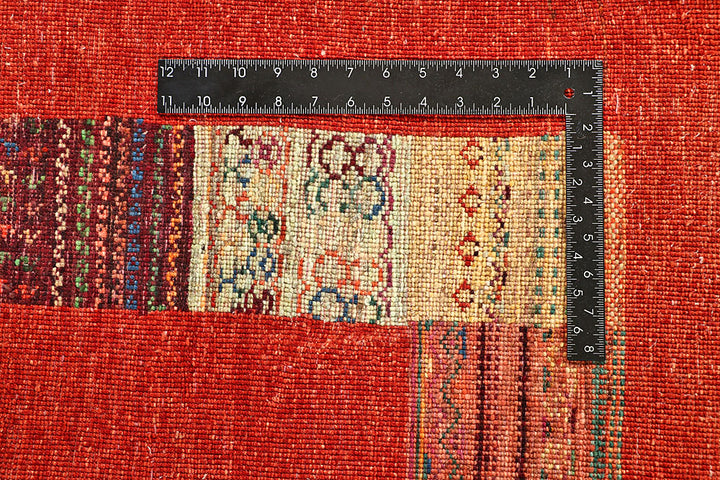 Red Gabbeh 5' 6 x 8' 1 - No. 55892 - ALRUG Rug Store