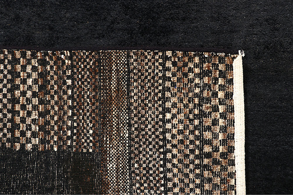 Black Gabbeh 5' 7 x 8' 2 - No. 55895 - ALRUG Rug Store