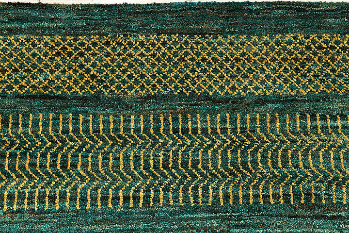 Sea Green Gabbeh 5' 6 x 8' 9 - No. 55897 - ALRUG Rug Store