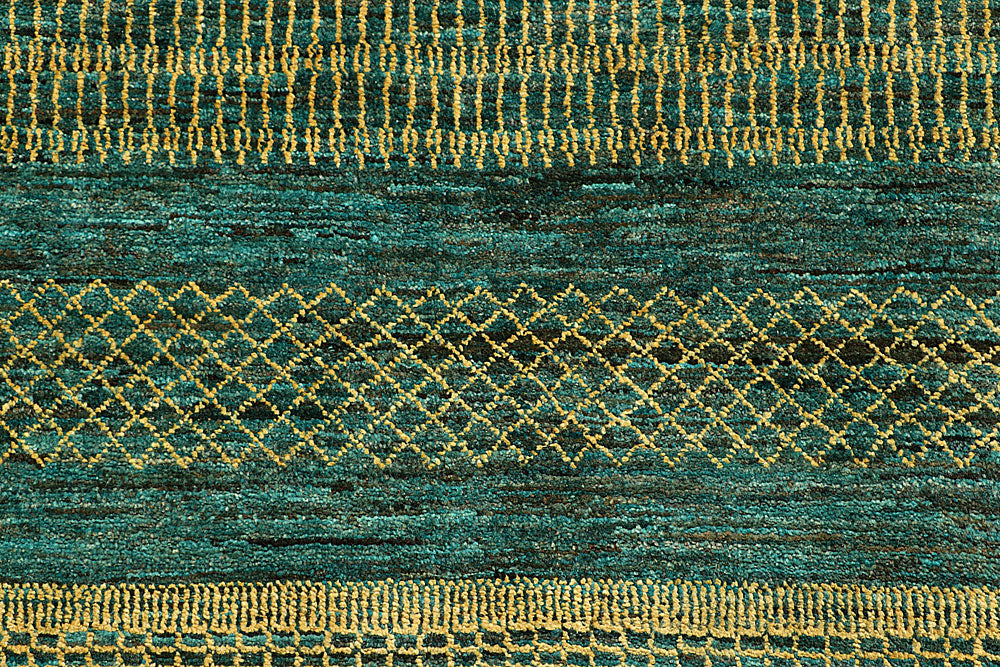 Sea Green Gabbeh 5' 6 x 8' 9 - No. 55897 - ALRUG Rug Store