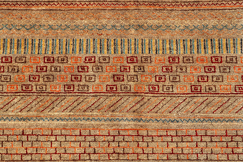 Multi Colored Gabbeh 5' 7 x 8' 2 - No. 55898 - ALRUG Rug Store