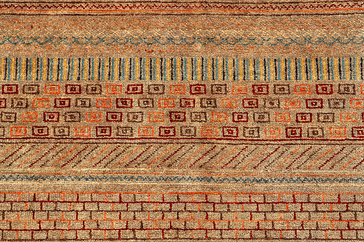 Multi Colored Gabbeh 5' 7 x 8' 2 - No. 55898 - ALRUG Rug Store