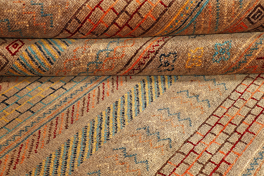 Multi Colored Gabbeh 5' 7 x 8' 2 - No. 55898 - ALRUG Rug Store