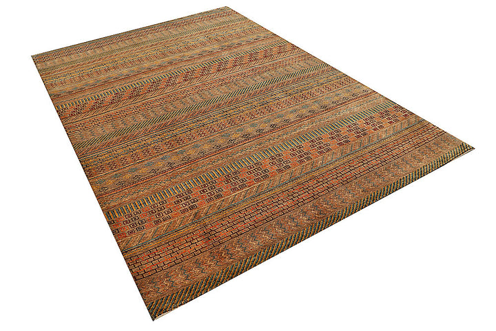 Multi Colored Gabbeh 5' 7 x 8' 2 - No. 55898 - ALRUG Rug Store
