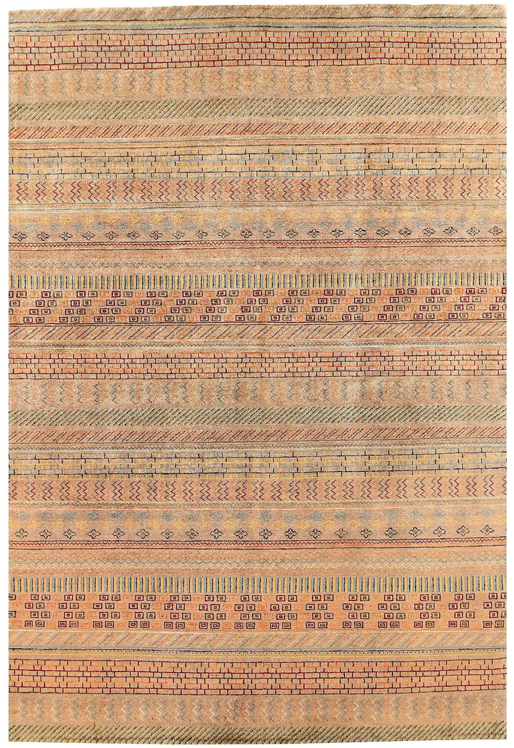 Multi Colored Gabbeh 5' 7 x 8' 2 - No. 55898 - ALRUG Rug Store