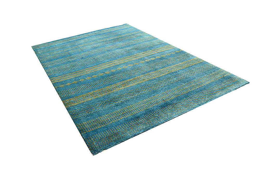 Sky Blue Gabbeh 5' 7 x 8' 2 - No. 55902 - ALRUG Rug Store