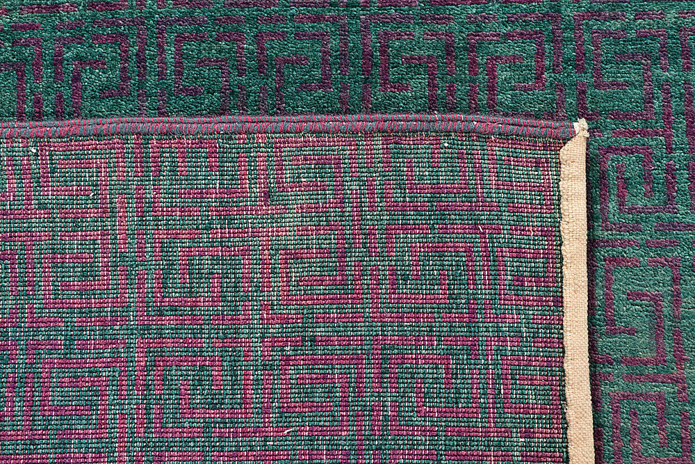 Sea Green Gabbeh 5' 10 x 8' 1 - No. 55903 - ALRUG Rug Store
