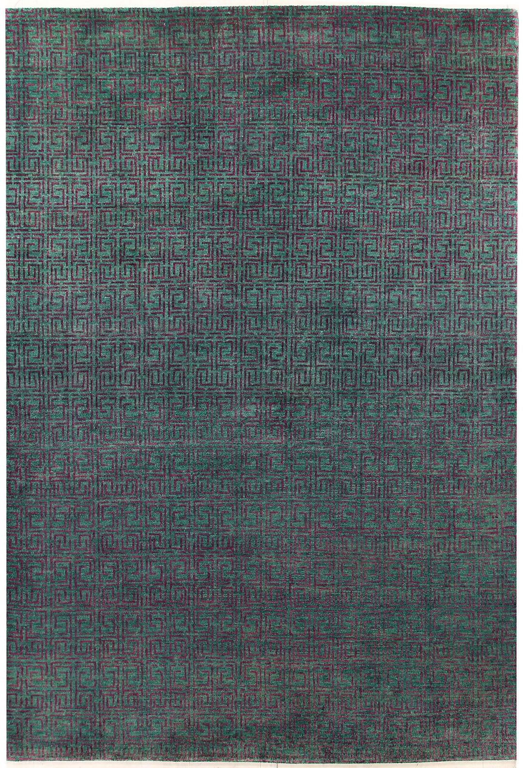Sea Green Gabbeh 5' 10 x 8' 1 - No. 55903 - ALRUG Rug Store