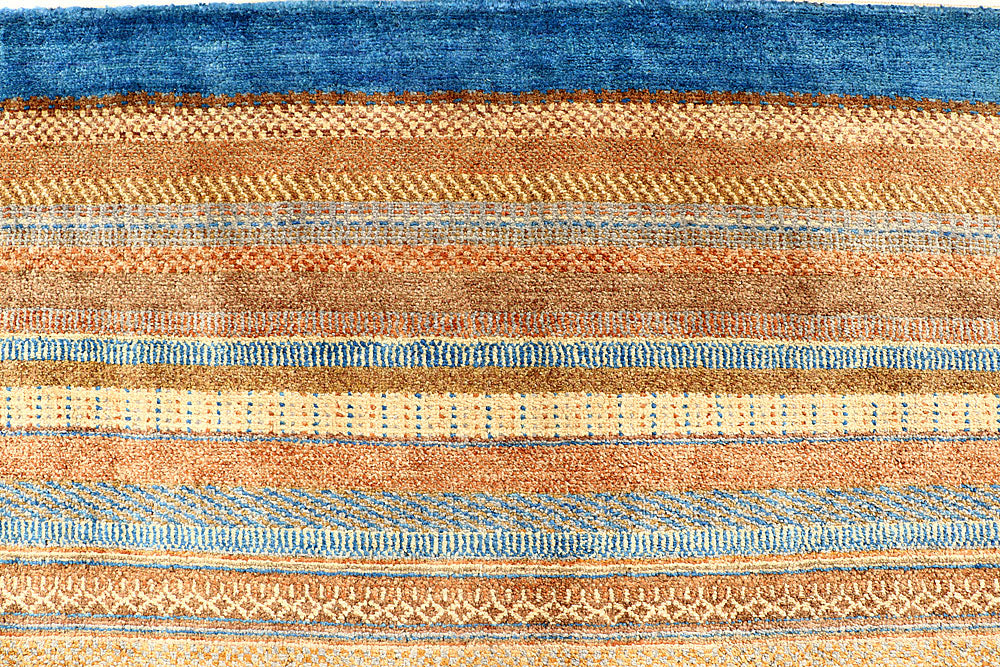 Multi Colored Gabbeh 5' 7 x 8' 1 - No. 55905 - ALRUG Rug Store