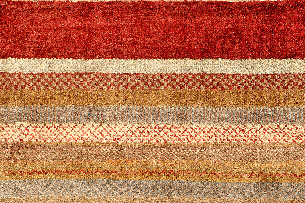 Multi Colored Gabbeh 5' 7 x 7' 11 - No. 55909 - ALRUG Rug Store