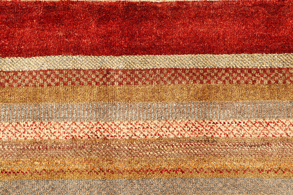 Multi Colored Gabbeh 5' 7 x 7' 11 - No. 55909 - ALRUG Rug Store