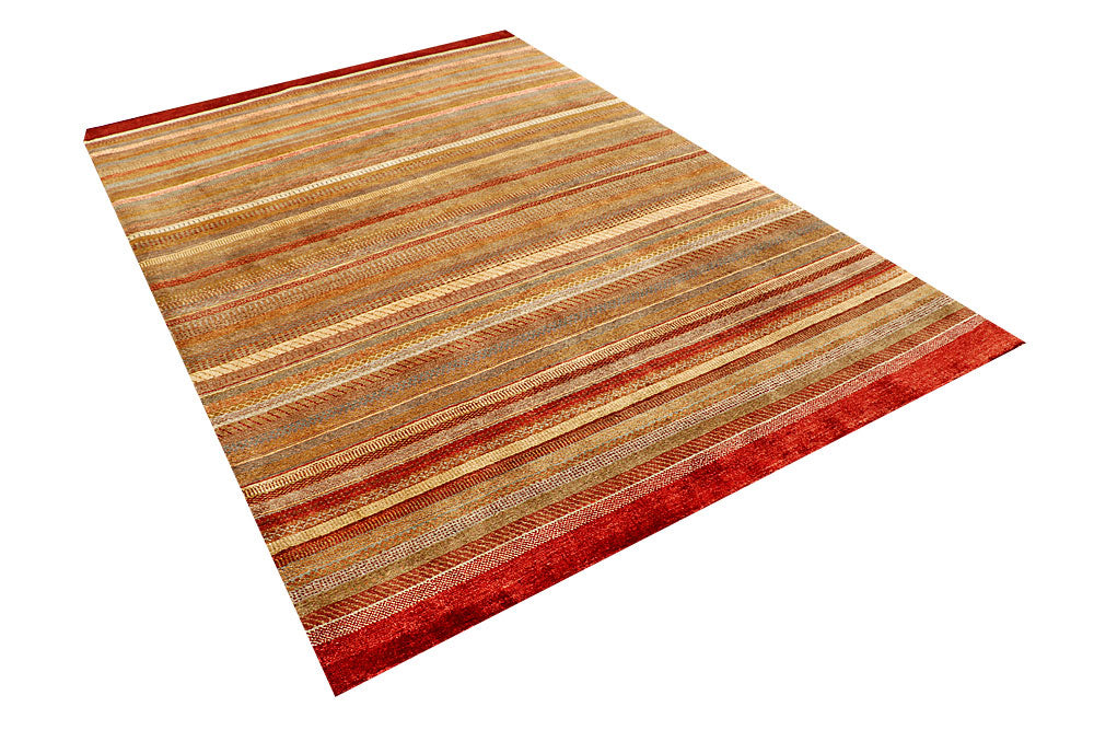 Multi Colored Gabbeh 5' 7 x 7' 11 - No. 55909 - ALRUG Rug Store