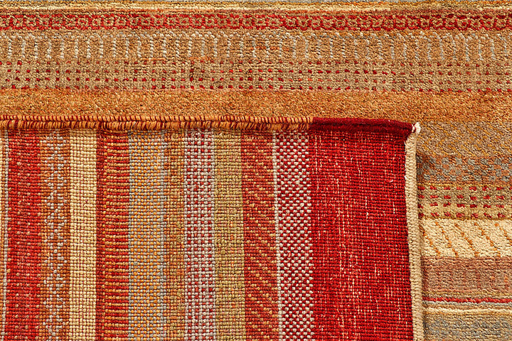 Multi Colored Gabbeh 5' 7 x 7' 11 - No. 55909 - ALRUG Rug Store