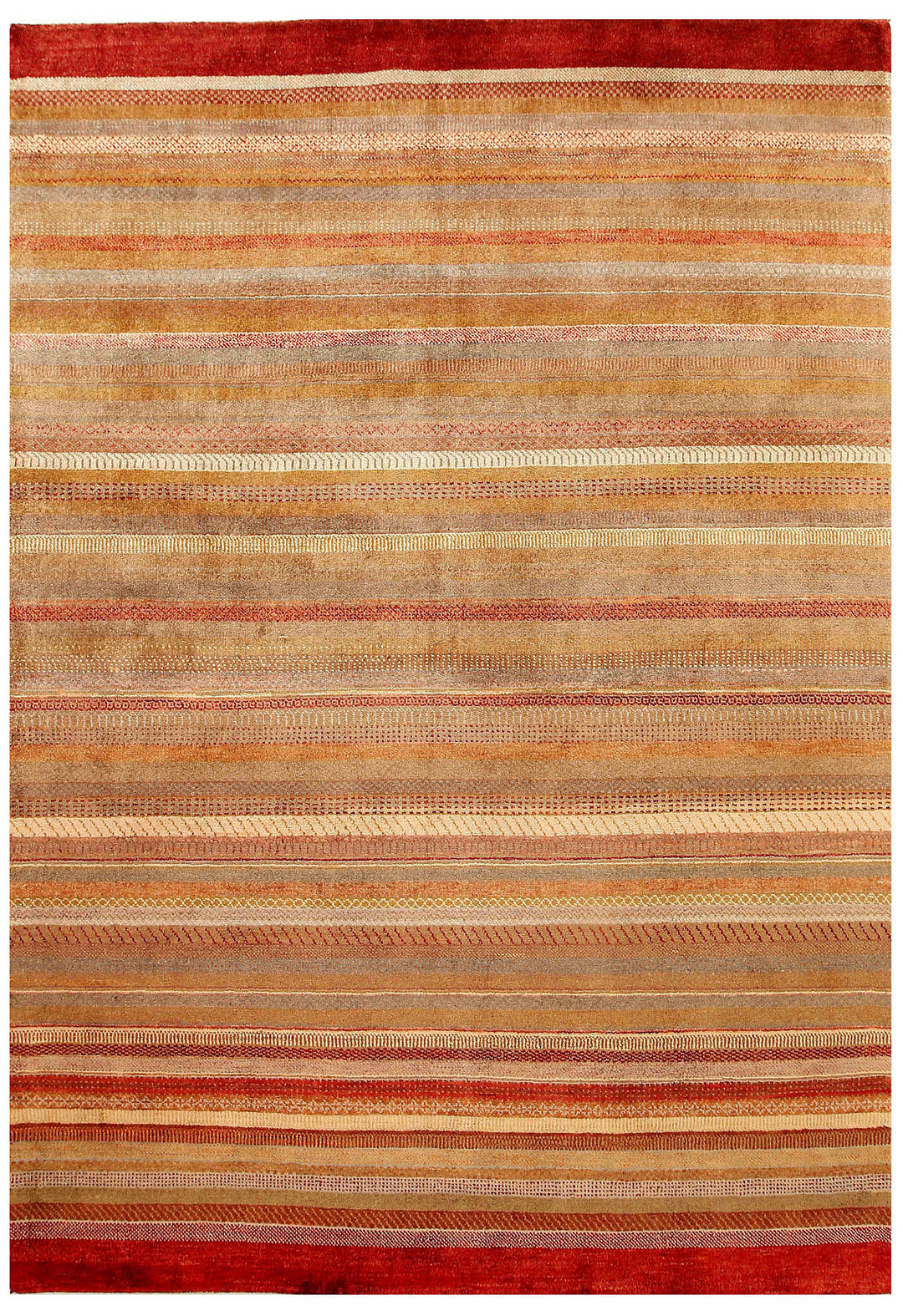 Multi Colored Gabbeh 5' 7 x 7' 11 - No. 55909 - ALRUG Rug Store