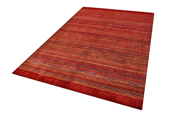 Multi Colored Gabbeh 5' 9 x 8' 6 - No. 55911 - ALRUG Rug Store