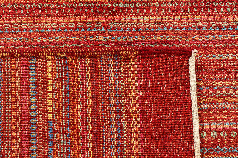 Multi Colored Gabbeh 5' 9 x 8' 6 - No. 55911 - ALRUG Rug Store
