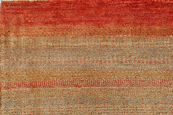 Multi Colored Gabbeh 5'  6" x 8' " - No. QA91771