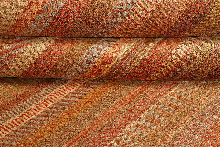 Multi Colored Gabbeh 5'  6" x 8' " - No. QA91771