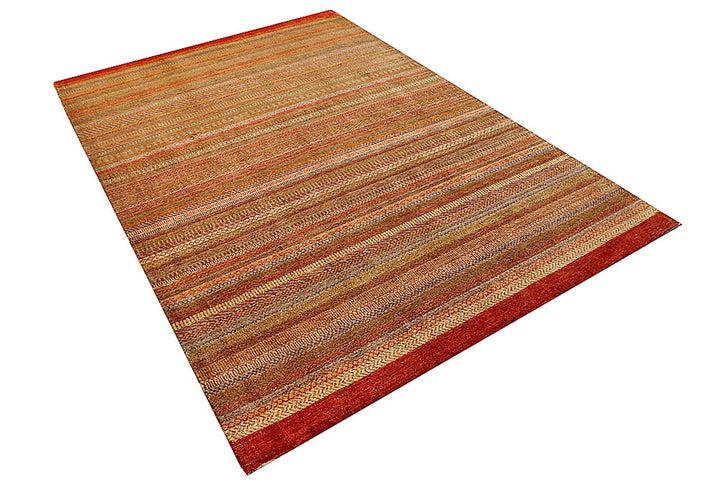 Multi Colored Gabbeh 5'  6" x 8' " - No. QA91771