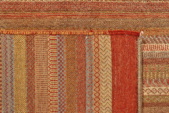 Multi Colored Gabbeh 5'  6" x 8' " - No. QA91771
