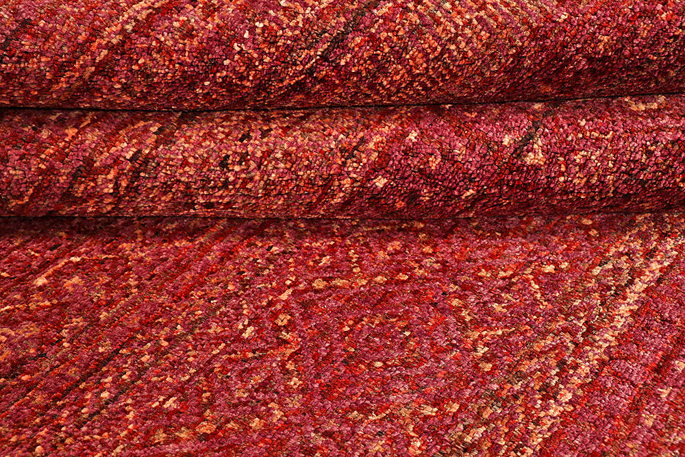 Firebrick Gabbeh 5' 6 x 7' 10 - No. 55915 - ALRUG Rug Store