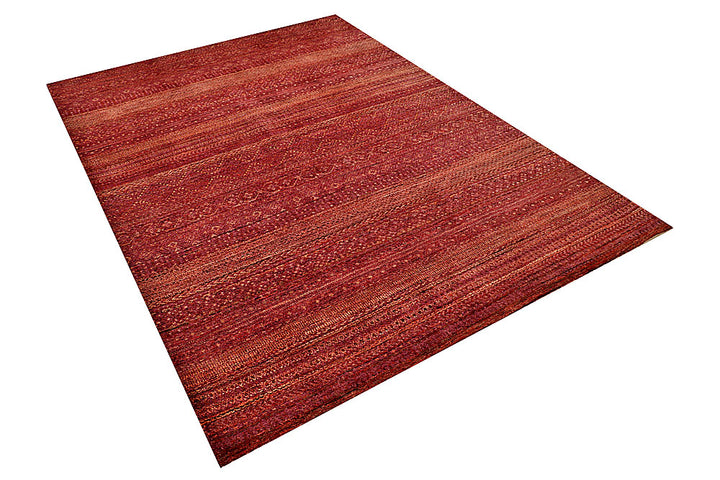 Firebrick Gabbeh 5' 6 x 7' 10 - No. 55915 - ALRUG Rug Store