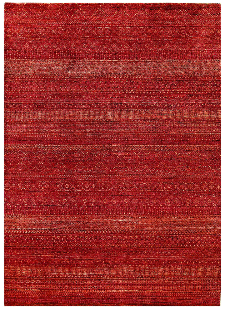 Firebrick Gabbeh 5' 6 x 7' 10 - No. 55915 - ALRUG Rug Store