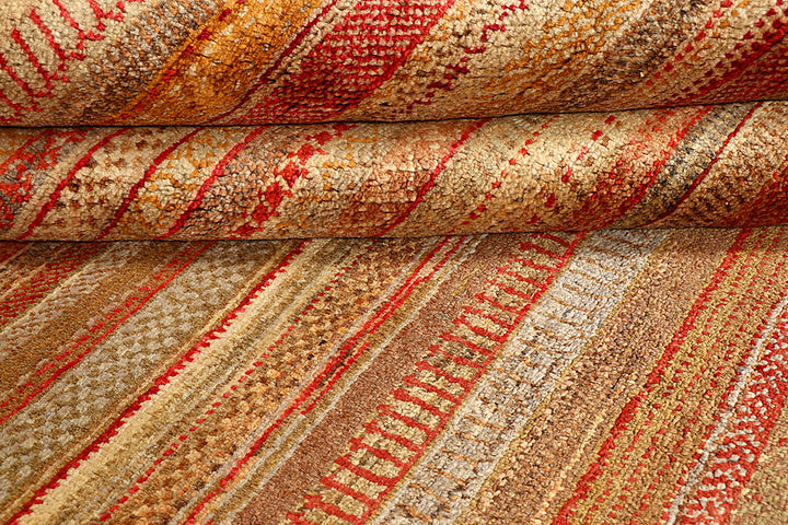 Multi Colored Gabbeh 5' 8 x 7' 11 - No. 55917 - ALRUG Rug Store