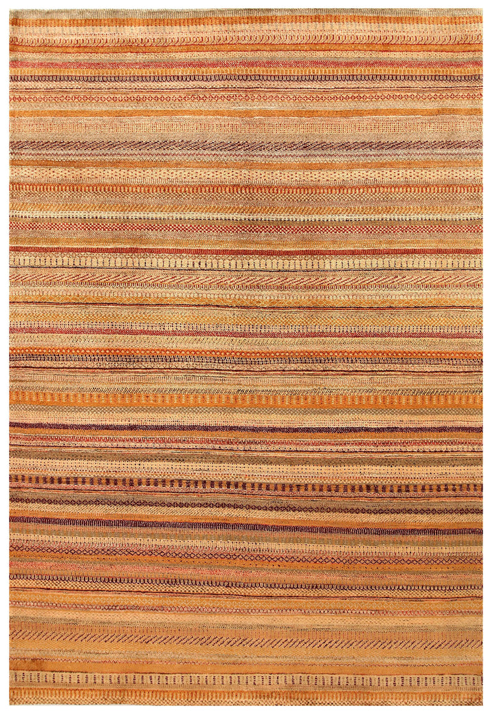 Multi Colored Gabbeh 5' 5 x 8' - No. 55919 - ALRUG Rug Store
