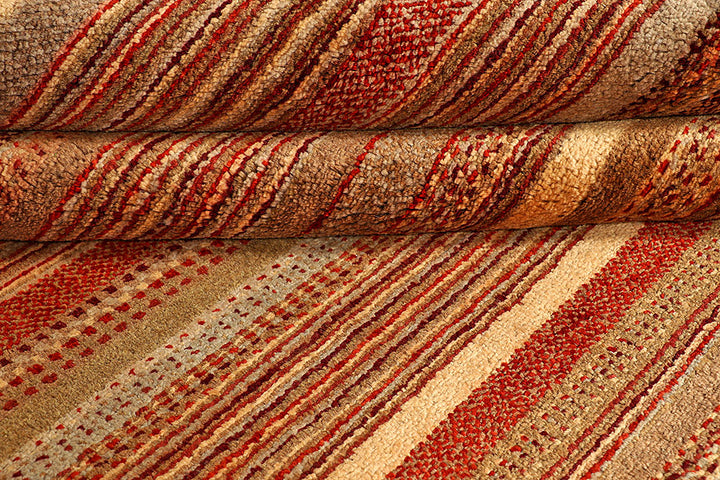 Multi Colored Gabbeh 5' 8 x 7' 10 - No. 55920 - ALRUG Rug Store