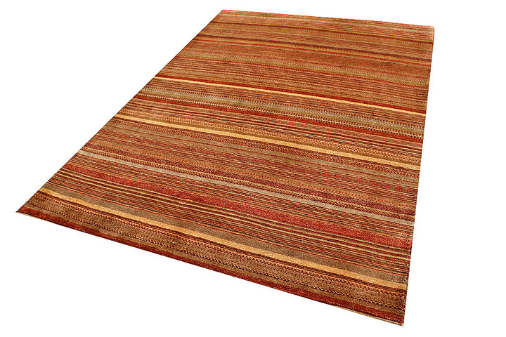 Multi Colored Gabbeh 5' 8 x 7' 10 - No. 55920 - ALRUG Rug Store