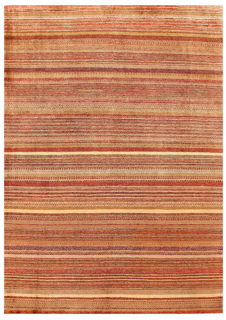 Multi Colored Gabbeh 5' 8 x 7' 10 - No. 55920 - ALRUG Rug Store