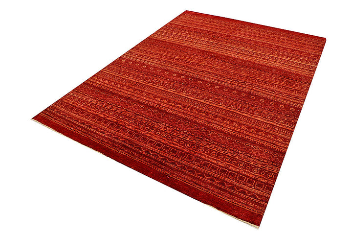 Firebrick Gabbeh 5' 8 x 7' 11 - No. 55922 - ALRUG Rug Store