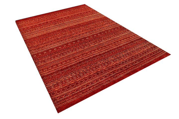 Firebrick Gabbeh 5' 8 x 7' 11 - No. 55922 - ALRUG Rug Store
