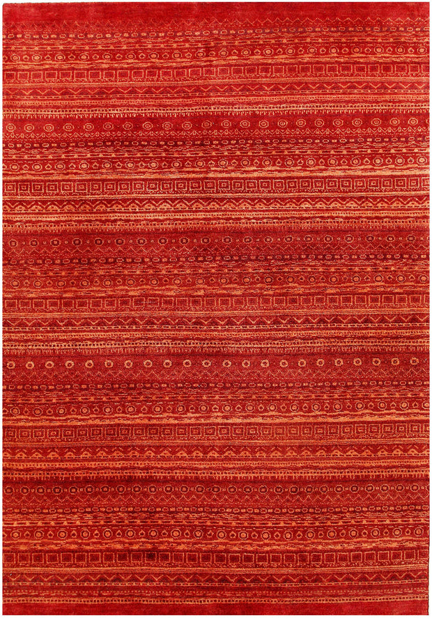 Firebrick Gabbeh 5' 8 x 7' 11 - No. 55922 - ALRUG Rug Store