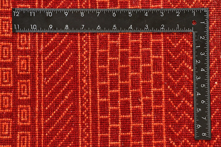 Firebrick Gabbeh 5' 6 x 8' 7 - No. 55923 - ALRUG Rug Store