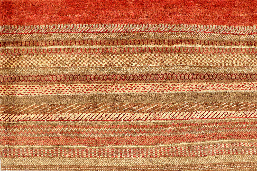 Multi Colored Gabbeh 5' 7 x 7' 10 - No. 55924 - ALRUG Rug Store