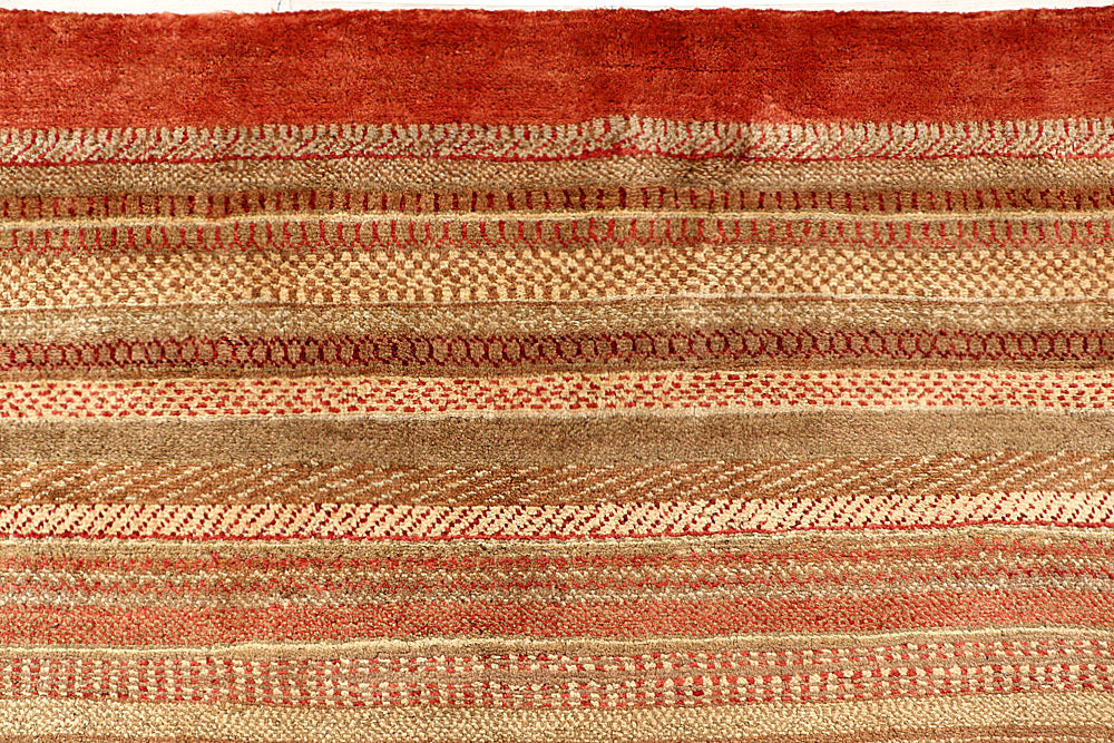 Multi Colored Gabbeh 5' 7 x 7' 10 - No. 55924 - ALRUG Rug Store