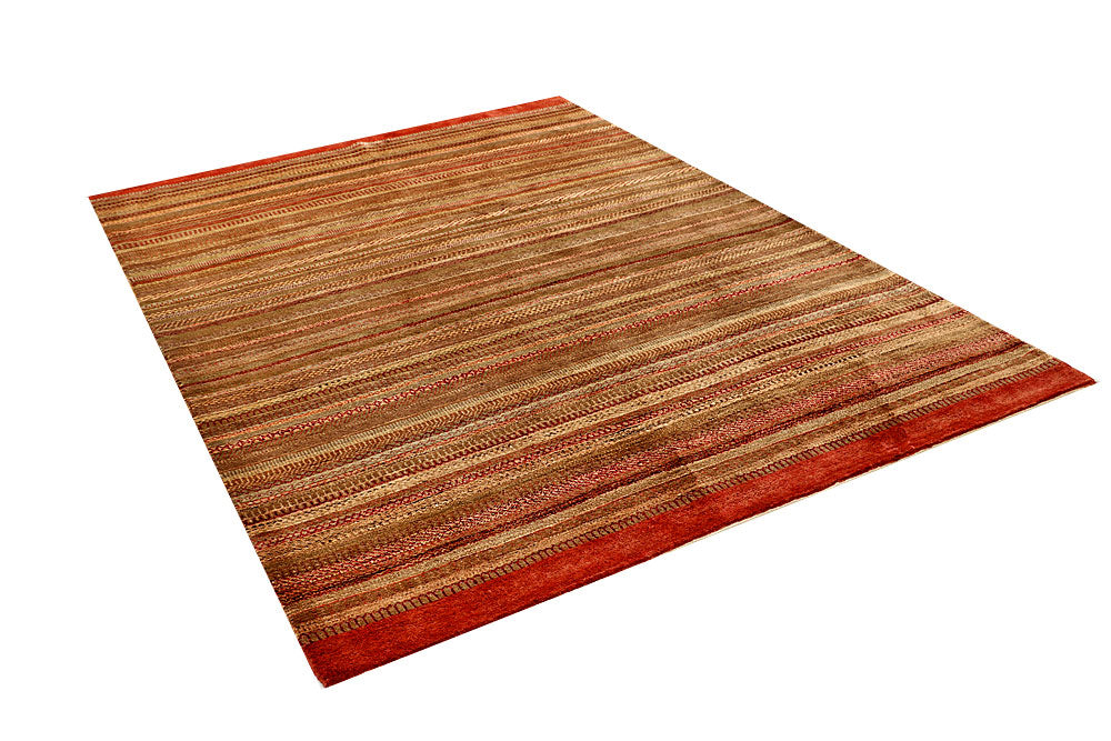 Multi Colored Gabbeh 5' 7 x 7' 10 - No. 55924 - ALRUG Rug Store