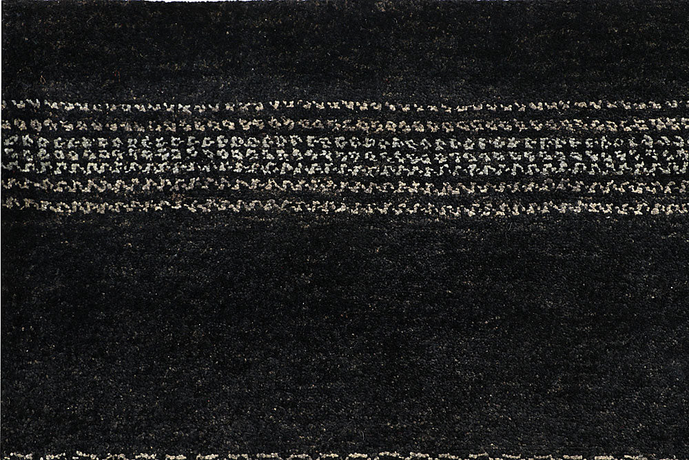 Black Gabbeh 5' 8 x 8' 3 - No. 55925 - ALRUG Rug Store