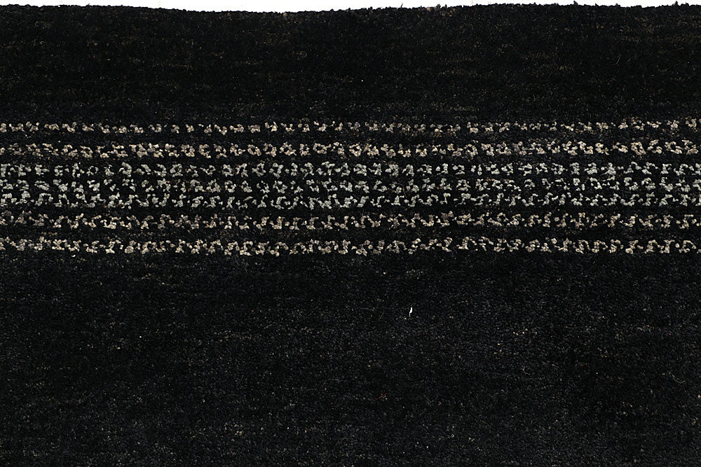 Black Gabbeh 5' 8 x 8' 3 - No. 55925 - ALRUG Rug Store