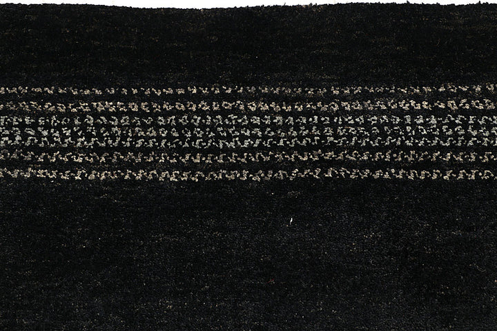 Black Gabbeh 5' 8 x 8' 3 - No. 55925 - ALRUG Rug Store