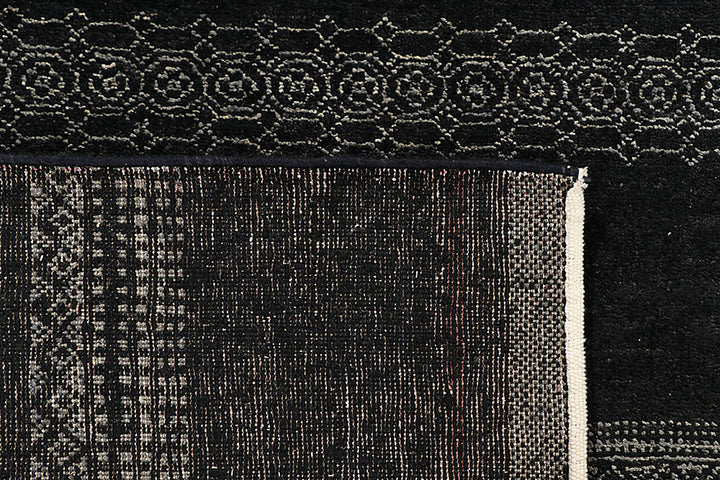Black Gabbeh 5' 8 x 8' 3 - No. 55925 - ALRUG Rug Store