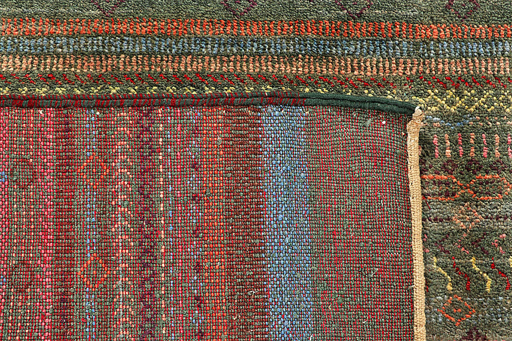 Multi Colored Gabbeh 5' 9 x 7' 9 - No. 55926 - ALRUG Rug Store