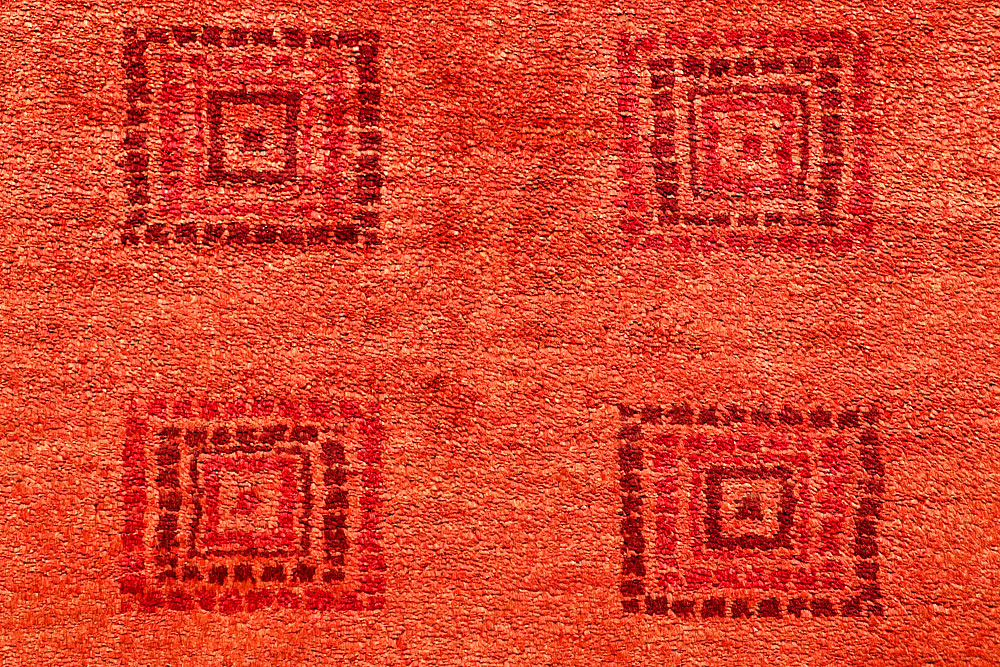 Orange Red Gabbeh 5' 7 x 8' 1 - No. 55927 - ALRUG Rug Store